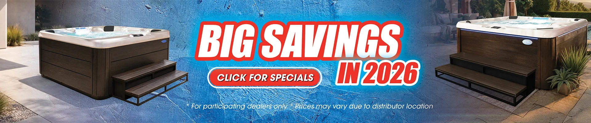 Calspas hot tub being used in a family setting - Glendora